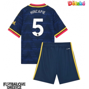 Arsenal Piero Hincapie #5 Dětské Venkovní dres komplet 2026-27 Krátký Rukáv (+ trenýrky)